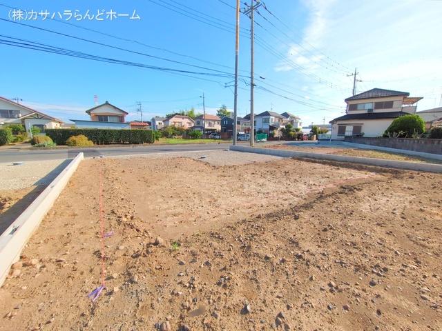 埼玉県比企郡川島町大字上伊草の新築戸建て更地・土地写真 2025年9月2日撮影