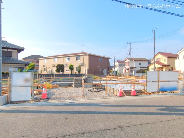 埼玉県比企郡川島町大字上伊草の新築戸建て基礎写真 2025年9月17日撮影