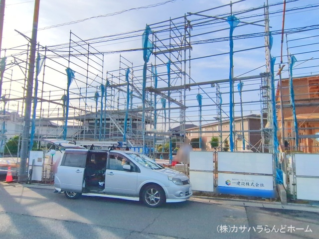 埼玉県比企郡川島町大字上伊草-新築戸建ての基礎写真