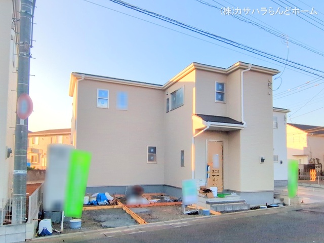 埼玉県比企郡川島町大字上伊草の新築戸建て外構写真 2025年11月25日撮影