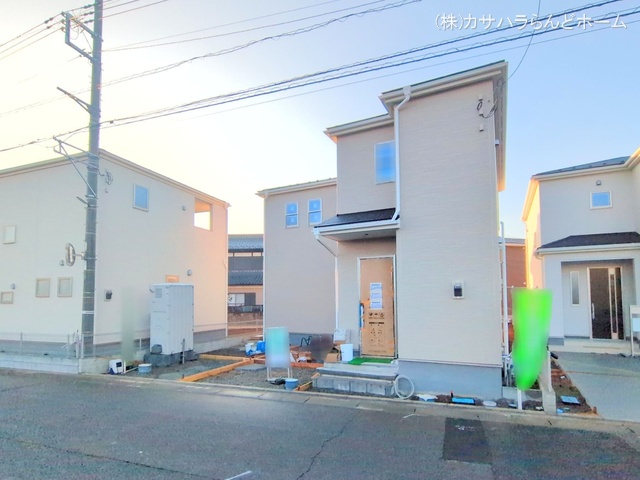 埼玉県比企郡川島町大字上伊草の新築戸建て外構写真 2025年11月25日撮影