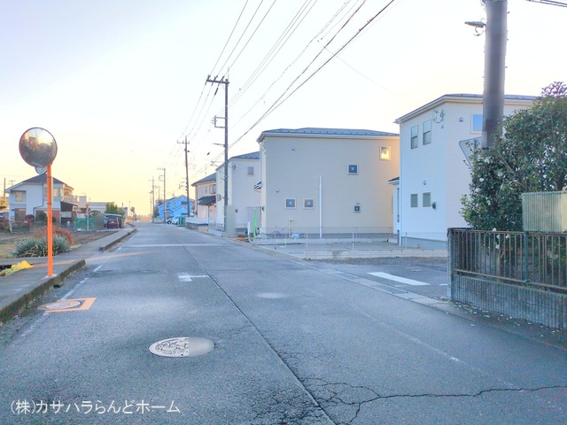 埼玉県比企郡川島町大字上伊草の新築戸建て外構写真 2025年11月25日撮影