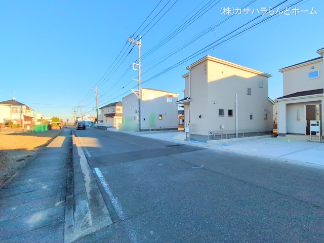 埼玉県比企郡川島町大字上伊草の新築戸建て完成写真 2025年12月17日撮影