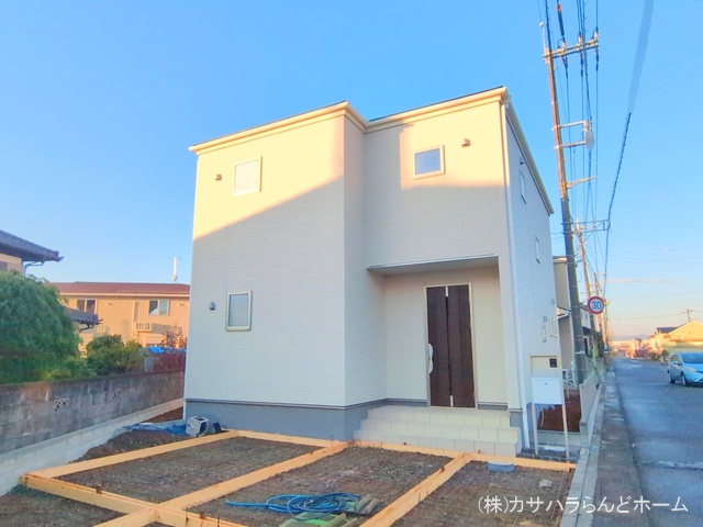 埼玉県比企郡川島町大字上伊草の新築戸建て外構写真 2025年11月25日撮影