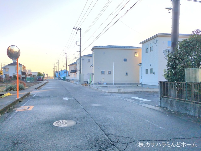 埼玉県比企郡川島町大字上伊草の新築戸建て外構写真 2025年11月25日撮影