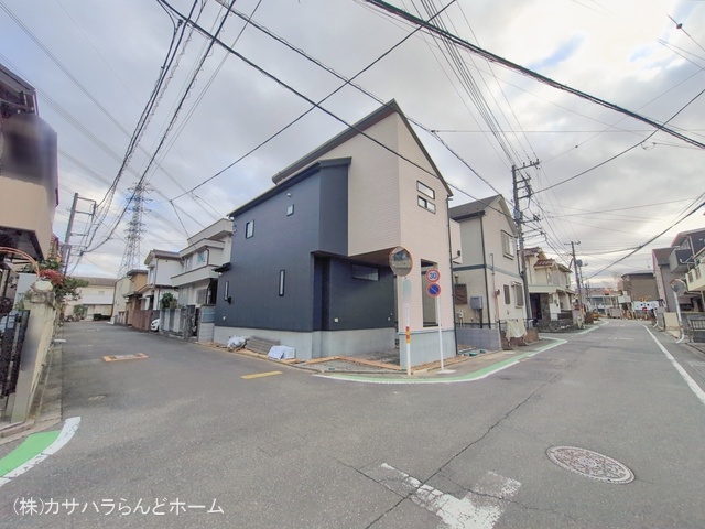 埼玉県川越市大字小室の新築戸建て外構写真 2026年1月6日撮影