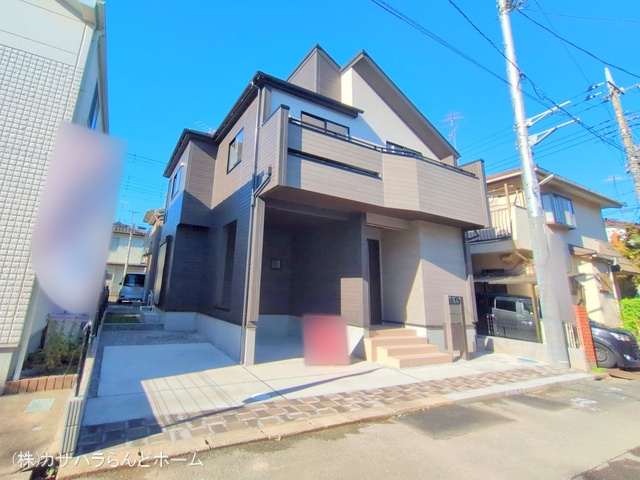 埼玉県川越市大字扇河岸の新築戸建て完成写真 2025年11月9日撮影