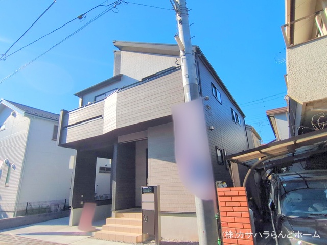 埼玉県川越市大字扇河岸の新築戸建て完成写真 2025年11月9日撮影