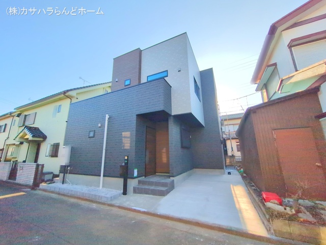 埼玉県川越市大字砂の新築戸建て外構写真 2025年12月18日撮影