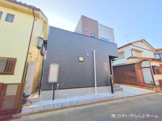 埼玉県川越市大字砂の新築戸建て外構写真 2025年12月18日撮影