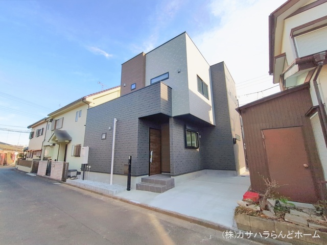 埼玉県川越市大字砂の新築戸建て外構写真 2026年1月14日撮影