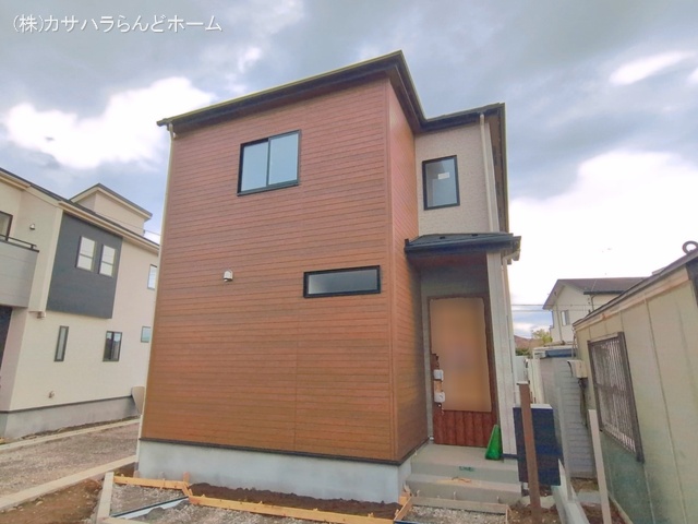 埼玉県川越市今成2丁目の新築戸建て外構写真 2026年3月30日撮影