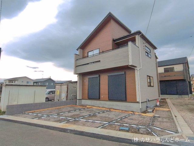 埼玉県川越市今成2丁目の新築戸建て外構写真 2026年3月30日撮影