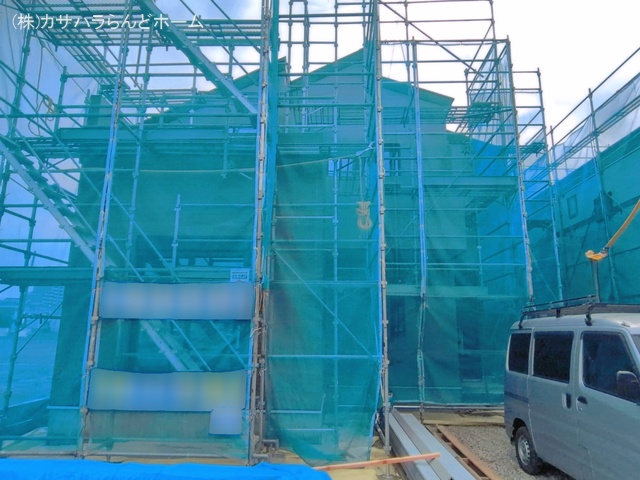 埼玉県川越市上野田町の新築戸建てシート写真 2026年3月24日撮影