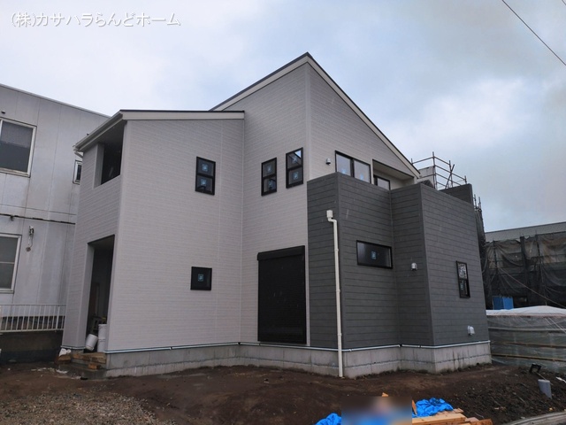 埼玉県川越市大字下小坂の新築戸建て外構写真 2026年3月2日撮影