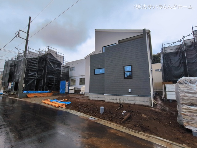 埼玉県川越市大字下小坂の新築戸建て外構写真 2026年3月2日撮影