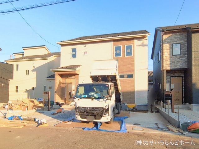 埼玉県鶴ヶ島市羽折町の新築戸建て外構写真 2026年2月11日撮影