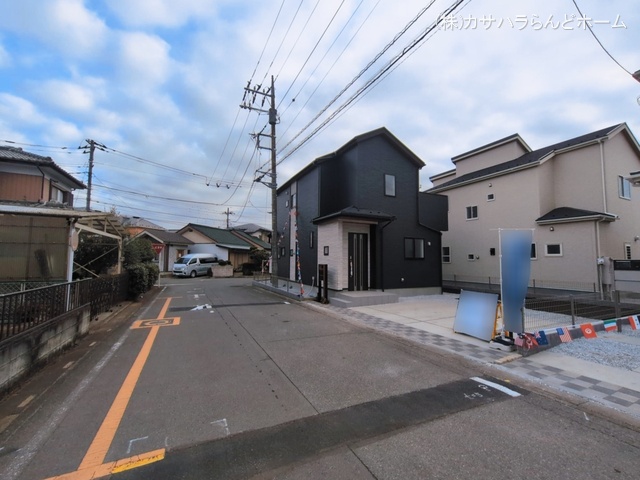 埼玉県鶴ヶ島市羽折町の新築戸建て完成写真 2026年3月1日撮影