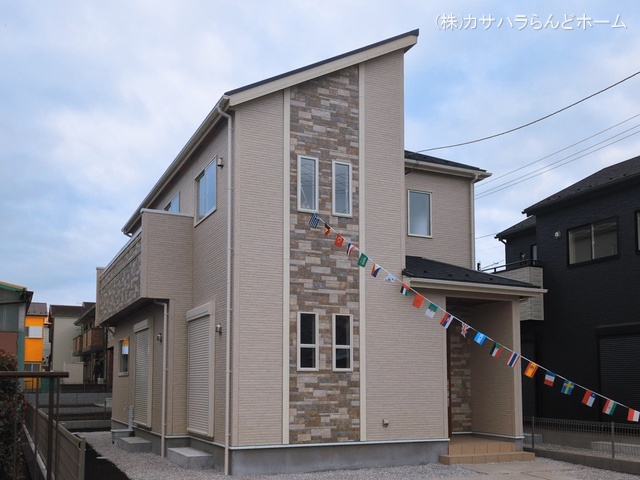 埼玉県鶴ヶ島市羽折町の新築戸建て完成写真 2026年3月1日撮影