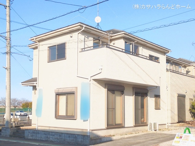 埼玉県坂戸市中富町の中古戸建て完成写真 2026年2月11日撮影