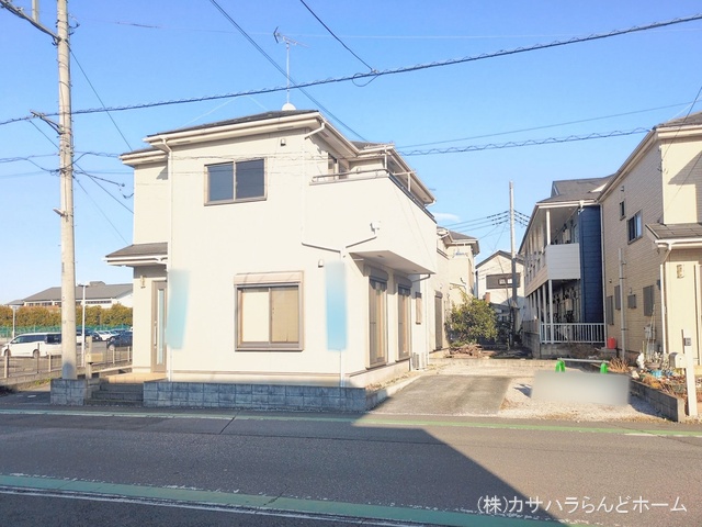 埼玉県坂戸市中富町の中古戸建て完成写真 2026年2月11日撮影