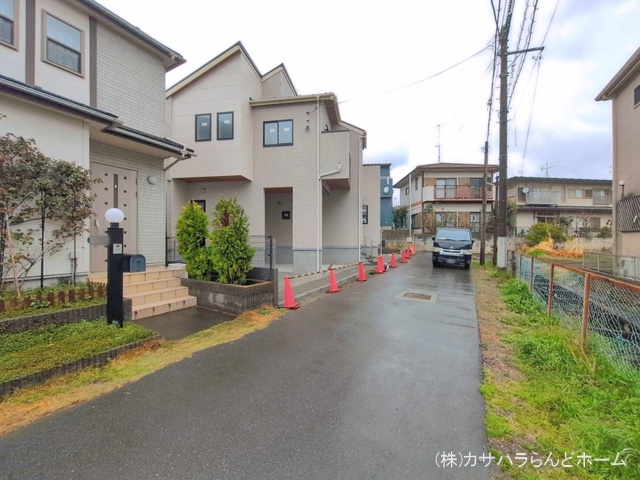 埼玉県川越市仙波町４丁目の新築戸建て外構写真 2026年3月25日撮影