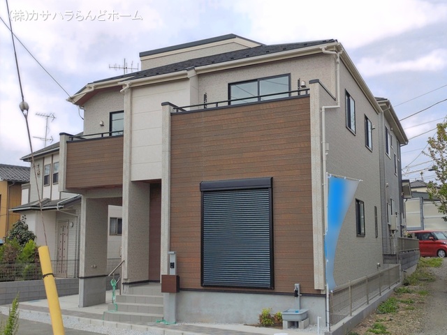 埼玉県川越市仙波町４丁目の新築戸建て完成写真 2026年4月14日撮影