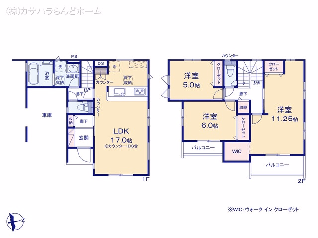 川越市仙波町4丁目（戸建）01 間取図