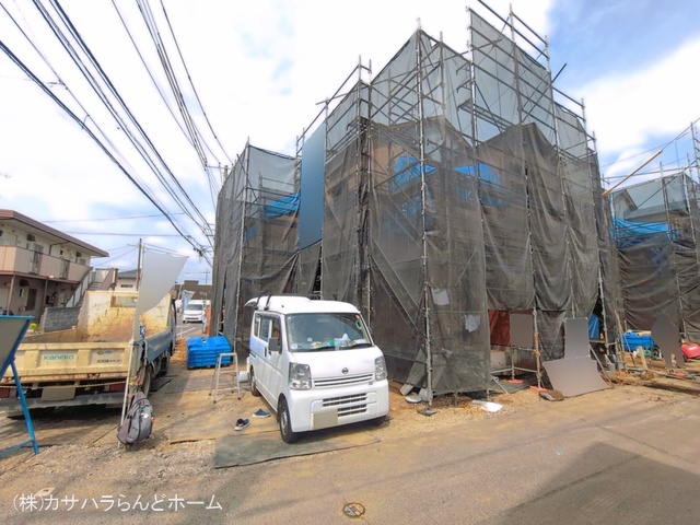 埼玉県川越市大字的場の新築戸建て上棟写真 2026年4月19日撮影