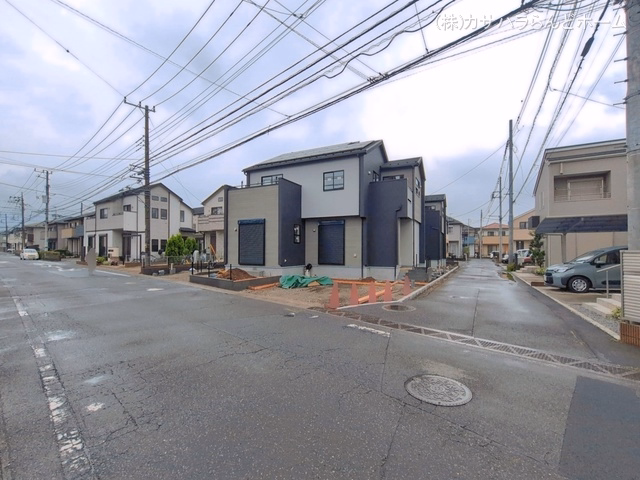 埼玉県川越市大字的場の新築戸建て外構写真 2026年6月9日撮影
