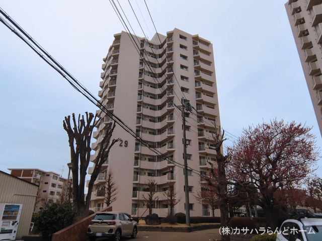 埼玉県坂戸市千代田４丁目のマンション『若葉台第一住宅29号棟』外観写真 2026年3月1日撮影