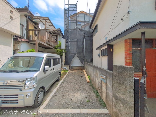 埼玉県川越市新宿町６丁目の新築戸建てシート写真 2026年4月13日撮影