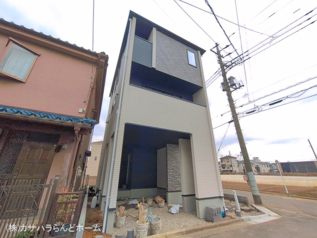埼玉県川越市熊野町の新築戸建て外構写真 2026年3月24日撮影