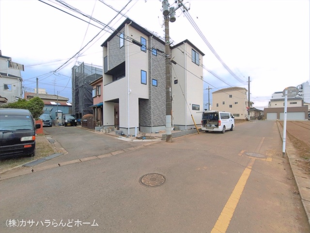 埼玉県川越市熊野町の新築戸建て外構写真 2026年3月24日撮影