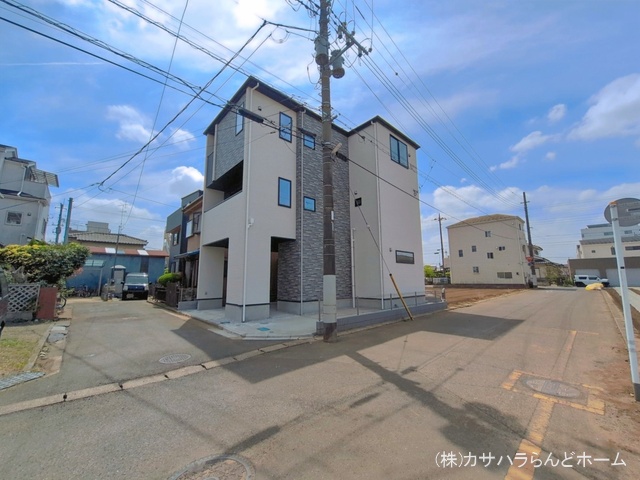 埼玉県川越市熊野町の新築戸建て完成写真 2026年4月13日撮影