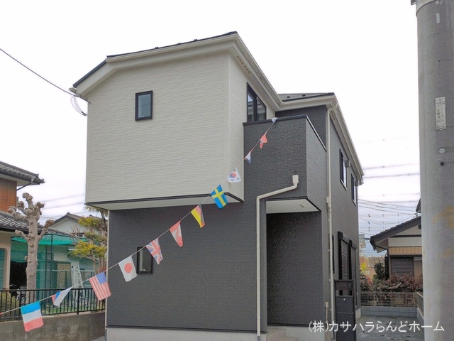 埼玉県鶴ヶ島市大字中新田の新築戸建て完成写真 2026年4月9日撮影