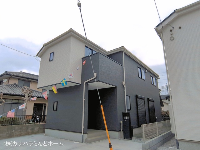埼玉県鶴ヶ島市大字中新田の新築戸建て完成写真 2026年4月9日撮影
