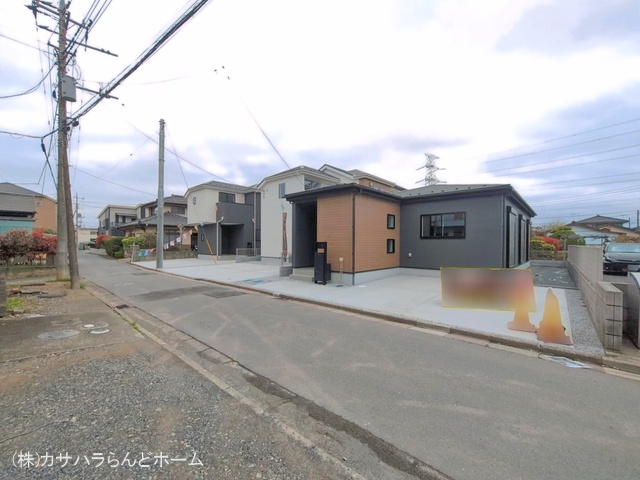 埼玉県鶴ヶ島市大字中新田の新築戸建て完成写真 2026年4月9日撮影