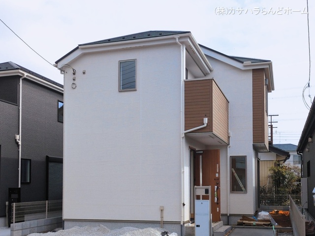 埼玉県鶴ヶ島市大字中新田の新築戸建て外構写真 2026年3月17日撮影