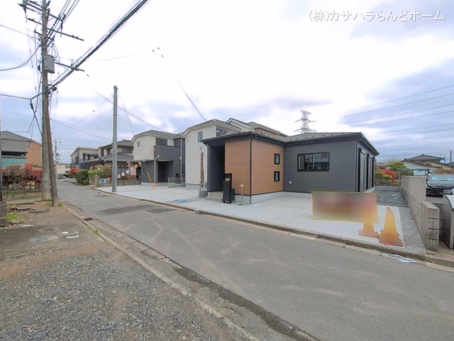埼玉県鶴ヶ島市大字中新田の新築戸建て完成写真 2026年4月9日撮影