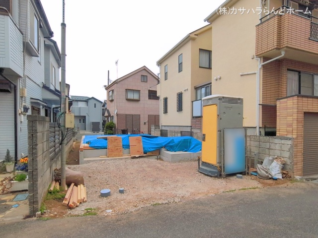 埼玉県川越市砂新田５丁目の新築戸建て基礎写真 2026年3月24日撮影