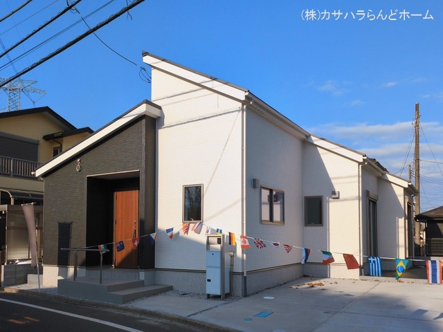 埼玉県坂戸市鶴舞1丁目の新築戸建て完成写真 2026年3月8日撮影