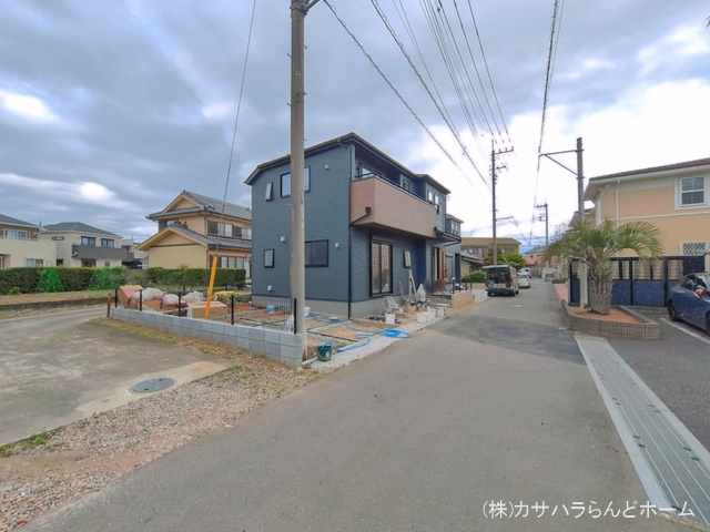 埼玉県川越市大字木野目の新築戸建て外構写真 2026年4月20日撮影