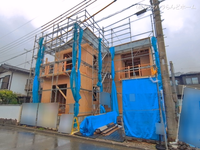 埼玉県鶴ヶ島市大字藤金の新築戸建て上棟写真 2026年6月24日撮影