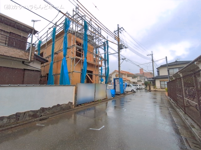 埼玉県鶴ヶ島市大字藤金の新築戸建て上棟写真 2026年6月24日撮影