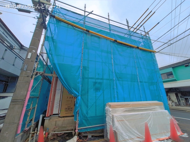 埼玉県川越市岸町2丁目の新築戸建てシート写真 2026年5月20日撮影