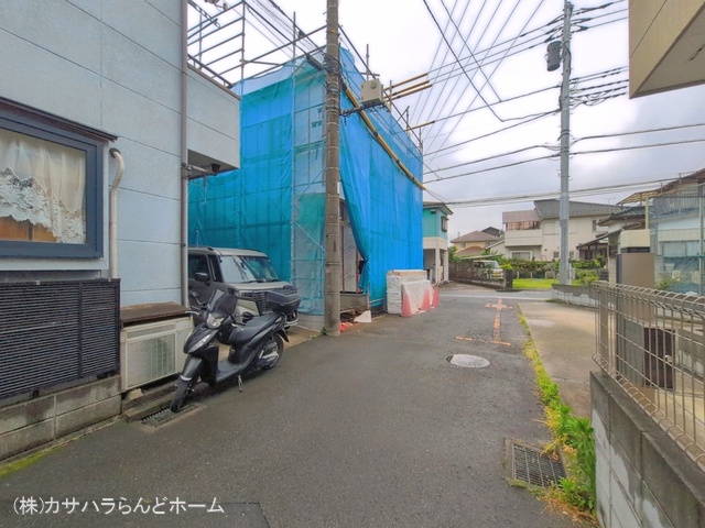 埼玉県川越市岸町2丁目の新築戸建てシート写真 2026年5月20日撮影