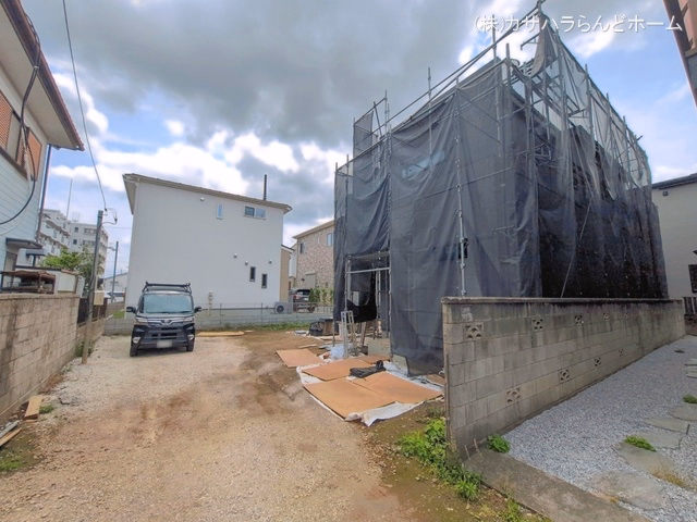 埼玉県川越市岸町２丁目の新築戸建てシート写真 2026年5月25日撮影