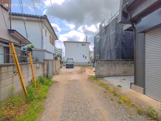 埼玉県川越市岸町２丁目の新築戸建てシート写真 2026年5月25日撮影