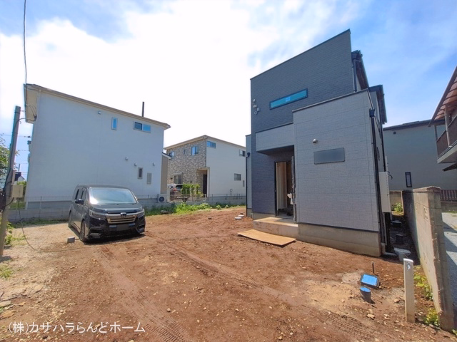 埼玉県川越市岸町２丁目の新築戸建て外構写真 2026年6月15日撮影
